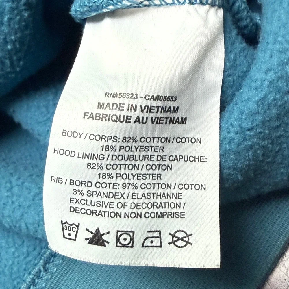 Air Jordan Hoodie Men's Medium Sky Blue Essentials Jumpman Pullover Jumpman